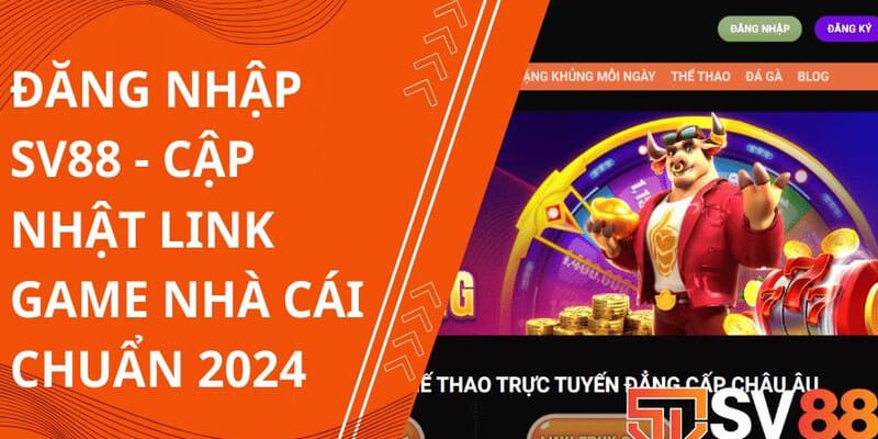 Link truy cập vào nhà cái SV88
