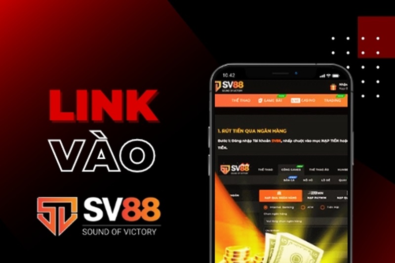 Hướng dẫn người chơi chi tiết cách truy cập vào Link vào SV88
