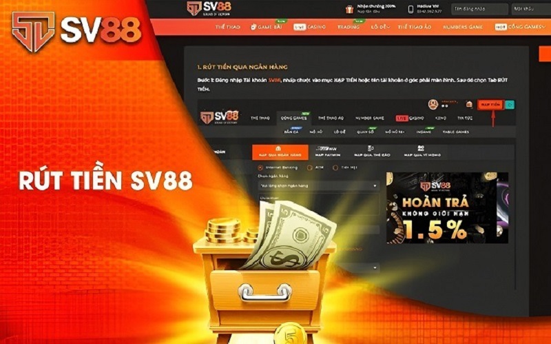 Có nhiều nguyên nhân khiến việc rút tiền tại Sv88 thất bại