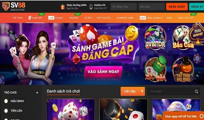 Sơ lược về nhà cái SV88